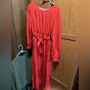 Red Polka Dot Dress